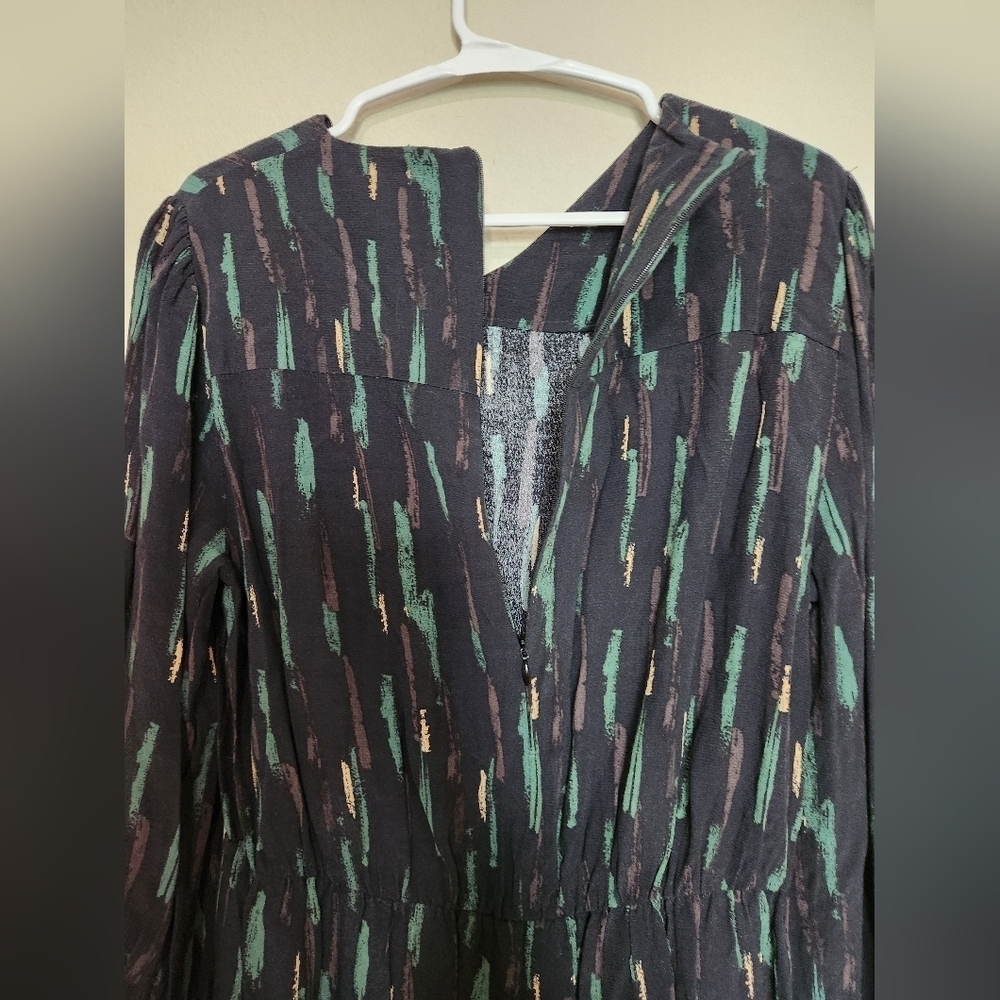 Zara Gabriela Abstract Mini Dress Size Large - Picture 7 of 7